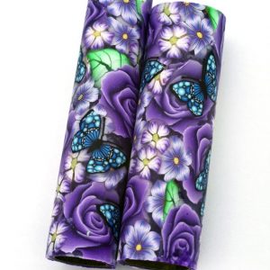Floral Polymer Clay Pen Blank