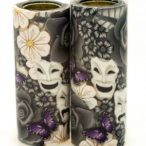 Thespian ( Drama mask ) Polymer Clay Pen Blank