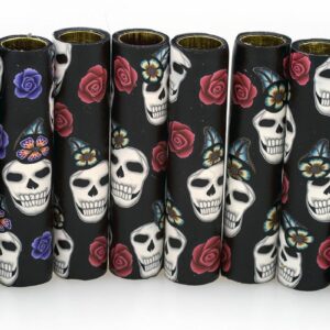 Skull Polymer Clay Pen Blank